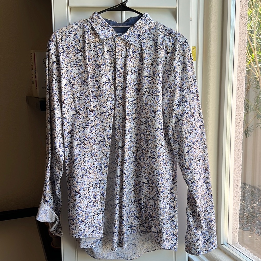 ZARA patterned dress shirt. Size XXL.